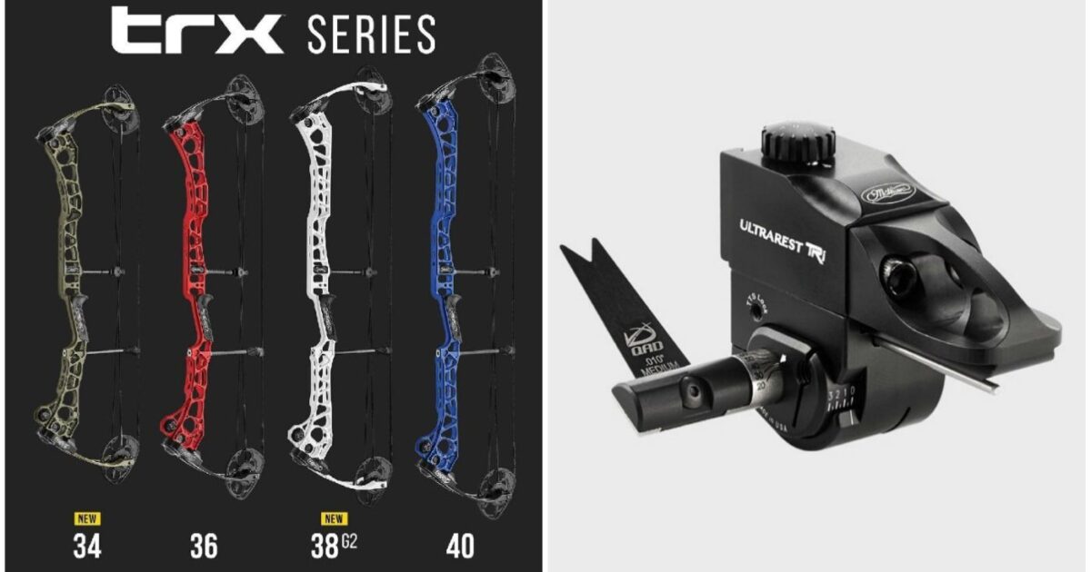 Mathews TRX 34 and TRX 38 G2 Target Bows With QAD… Archery Business