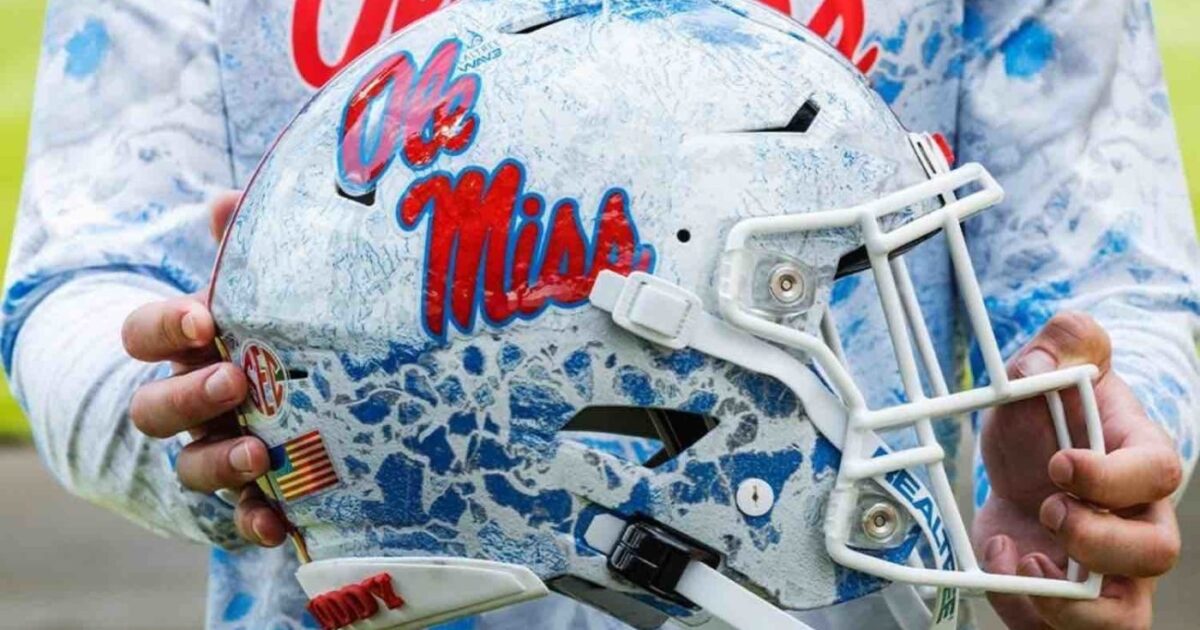 Ole Miss Football Team to Wear Realtree Helmets and Archery Business