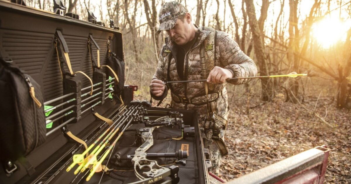 pink hard compound bow case